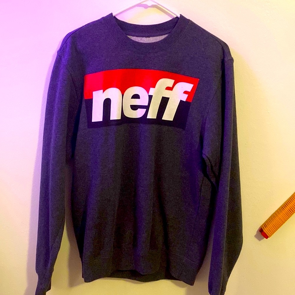 Neff Crewneck - Men’s Small Grey